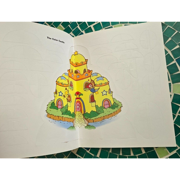 RAINBOW BRITE Scholastic books stickers paper dolls coloring NWOT - Picture 13 of 14